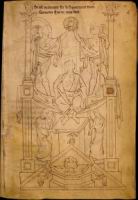 Folio 11 - Composition en forme de frontispice, intitulee le tombeau d'un Sarrasin